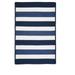 Colonial Mills 5 x 8 Blue and White Handmade Rectangular Striped Area Throw Rug