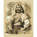 Print: Gambrinus The Patron Saint of Beer 1858