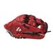 Barnett Jl-115 Baseball Glove Outfield Polyurethane Size 11 5 Red Color (Right Hand Throw)