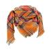 Women s Plaid Scarf Fall Winter Warm Cashmere Fringed Edges Shawl Wrap Casual Fashion Soft Comfy Super Large Size Knitted Poncho Cape Scarf