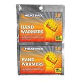 HEAT PAX Hand and Foot Warmer Hand Warmer 6.1 in L x 4.84 in W Orange Woven Pack Inside Metallic Film | Bundle of 2 Packs