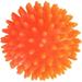 Spike Massage Balls Plantar Balls Multifunctional Yoga Pilates Massager Spiked Massager Rollers Exercise Ball for Back Feet Neck Hands 8cm Light Orange