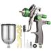 Carevas LVLP Gravity Feed Air Spray Paint Spraying Kit 1.3mm Nozzle 600ml Fluid Cup Air Paint Sprayer for Painting Car Furniture Wall