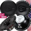 4x Rockford Fosgate R165X3 6.5 90W 3 Way Car Audio Coaxial Speakers Stereo Bundle