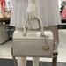 Michael Kors Bags | Michael Kors Med Duffel Travel - Leather/Coated 35s2gtfu2b Light Cream Multi | Color: Cream/Gold | Size: Medium