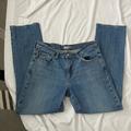 Levi's Jeans | Levis 505 Straight Leg Stretch Denim Womens Medium Wash Jeans Size 8 S Short | Color: Blue | Size: 8