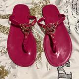 Michael Kors Shoes | Michael Kors Jelly Sandals Size 8 | Color: Pink | Size: 8