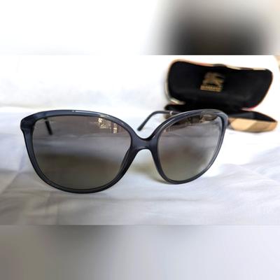 Burberry Accessories | Burberry 4118 Cat Eye Sunglasses | Color: Blue/Gray | Size: Os