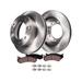 2002-2005 Cadillac DeVille Front Brake Pad and Rotor Kit - Detroit Axle