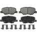 2014-2018 Mazda 3 Sport Rear Brake Pad Set - Detroit Axle