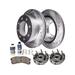 2003-2006 GMC Yukon XL 2500 Front Brake Pad and Rotor and Wheel Hub Kit - Detroit Axle