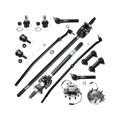 2006-2007 Dodge Ram 2500 Front Axle Wheel Hub Ball Joint Tie Rod Kit - Detroit Axle