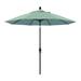 California Umbrella 9' Market Sunbrella Umbrella Metal in Blue/Navy | 102.625 H in | Wayfair GSCU908170-5493