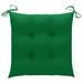 Eider & Ivory™ Rayonia Indoor/Outdoor Seat Cushion Polyester in Green | 19.7 H x 19.7 W in | Wayfair 2AD2FC24E45346FB8E261EEE94B947FB