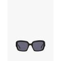 Marc Jacobs Women's Marc 500 S Acetate Cat Eye Sunglasses Black