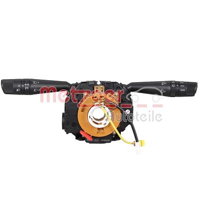 METZGER Lenkstockschalter schwarz für FIAT 735582997 735504296 735606795 0916910 Image