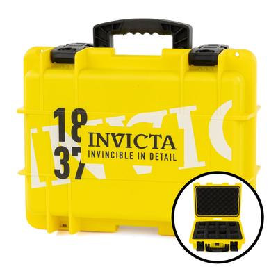 Invicta 8-Slot Dive Impact Watch Case 1837 Yellow(DC8-1837YEL)