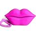 Corded Lips Telephones Land Line Rose Pink Home Telephones Sexy Mouth Shape Wired Phone for Home Office Shops &