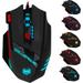 T90 Professional 9200 DPI High Precision USB Wired Gaming Mouse 8 Buttons With 7 kinds modes of Colorful