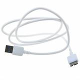 FITE ON Compatible White USB 3.0 PC Cable Cord Replacement for Toshiba Canvio Basics HDTB110XK3BA HDTB115XK3BA