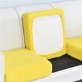 Water Repellent Sofa Seat Cushion Covers High Stretch Furniture Protector Stretch Cushion Cover Sofa Cushion Furniture Protector Sofa Seat Sofa slipcover Sofa Cover Soft Flexibility with Elastic