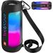 Case Cover for JBL Pulse 4 - Waterproof Portable Bluetooth Speaker Travel Carrying Storage Bag with Shoulder Strap