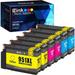 (TM) Compatible Ink Cartridge Replacement for HP 950XL 951XL 950 XL 951 XL to use with OfficeJet Pro 8610 8600