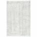 Cozy Plush Shag Rug With Tassels Modern Contemporary Shaggy Area Rug for Bedroom Living Room White