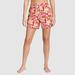 Eddie Bauer Plus Size Women's Tidal High Rise Shorts - Print - Cardinal - Size 2X