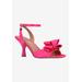 Wide Width Women's Nishia Sandal by J. Renee in Fuchsia (Size 9 W)