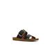 Women's Dotina Sandal by Los Cabos in Black Croco (Size 37 M)