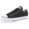 Sneaker CONVERSE "CHUCK TAYLOR ALL STAR PLATFORM CANVAS", Gr. 40, schwarz-weiß (schwarz, weiß), Textil, sportlich, Schuhe