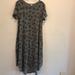 Lularoe Dresses | Lularoe Mickey Mouse Dress Size Small. Gray. | Color: Gray | Size: S