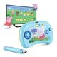 VTech 3480-608822 V.Smile TV New Generation Peppa Pig | Educational Console for Kids 3+ | Learn Counting, Vocabulary, Number Sequences | ESP Version