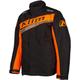 Klim Kaos Snowmobile Jacket, black-orange, Size L