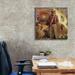 Astoria Grand 'Bitcoin Deco Eleven' By Steve Hunziker Giclee Canvas Wall Art, 18"X18" Canvas in Brown | 26 H x 26 W x 1.5 D in | Wayfair