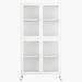 Latitude Run® Damaiya 3 - Shelf Filing Storage Cabinet Stainless Steel in White | 12.6 H x 31.5 W x 61.02 D in | Wayfair