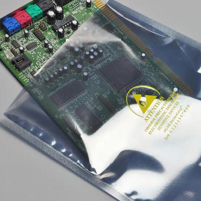 LK Packaging SS0810 StratoGrey Open Ended Static Shielding Bag - 10