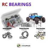 RCScrewZ Rubber Shielded Bearings axi007r for Axial Wraith Posion Spyder 90031 RC Car - Complete Set