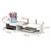 Gerich Punch-Free Living Room Tv Wall Set-Top Box Rack Rack Router Storage Box
