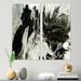 DESIGN ART Designart White grey and White Marble Acrylic IX Modern Canvas Wall Art Print 2 Piece Set 16 W x 32 H x 1 D x 2 Pieces