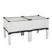 OverPatio Raised Garden Boxes Tomato Planter Self-Watering Elevated Herb Planter