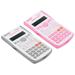 Uxcell Scientific Calculator 2 Line 12 Digit Engineering Calculator with 240 Function Grey/Pink 1 Set