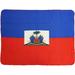 Flag Of Haiti Deluxe Polar Fleece Blanket
