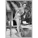 Debbie Reynolds- Sitting on pool ladder Photo Print (8 x 10)