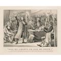 Print: Give Me Liberty Or Give Me Death! Patrick Henry Delivering His