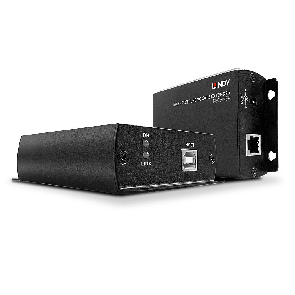 Lindy 42710 Lindy 140m 4 Port USB 2.0 Cat.6 Extender Image