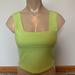 American Eagle Outfitters Tops | American Eagle Soft & Sexy Rib Tank Top | Color: Green/Tan | Size: Xs