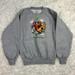 Disney Shirts & Tops | Hanes Walt Disney Youth Boys Size Large Long Sleeve Gray Sweatshirt Pullover | Color: Gray/Red | Size: Lb