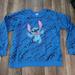 Disney Sweaters | 1+1+1= $35 Disneys Lilo & Stitch Pullover Sweatshirt Blue Size L | Color: Blue | Size: L